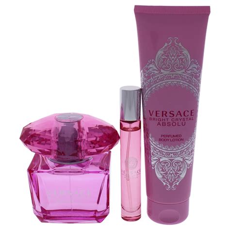 versace crystal perfume gift set|Versace Crystal perfume for women.